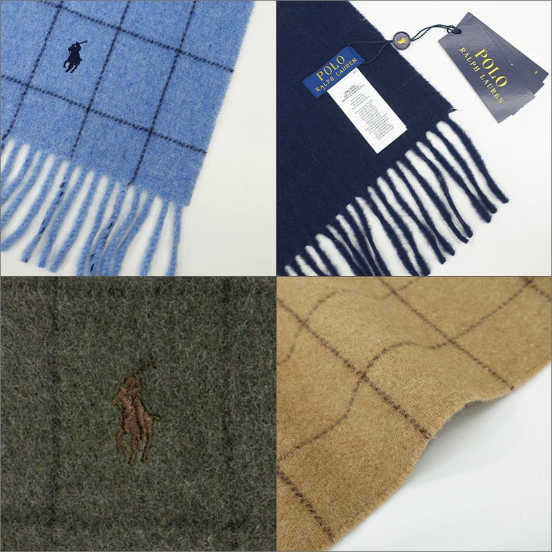 POLO RALPH LAUREN ポロ ラルフローレン マフラー 26AW PC0743 レディース メンズ ブランド マフラー リバーシブル/ストール/ブランドマフラー/ウール100%/ワンポイント/クリスマス/プレゼント/ギフト/お誕生日/成人祝い 送料無料【ラッピング無料】