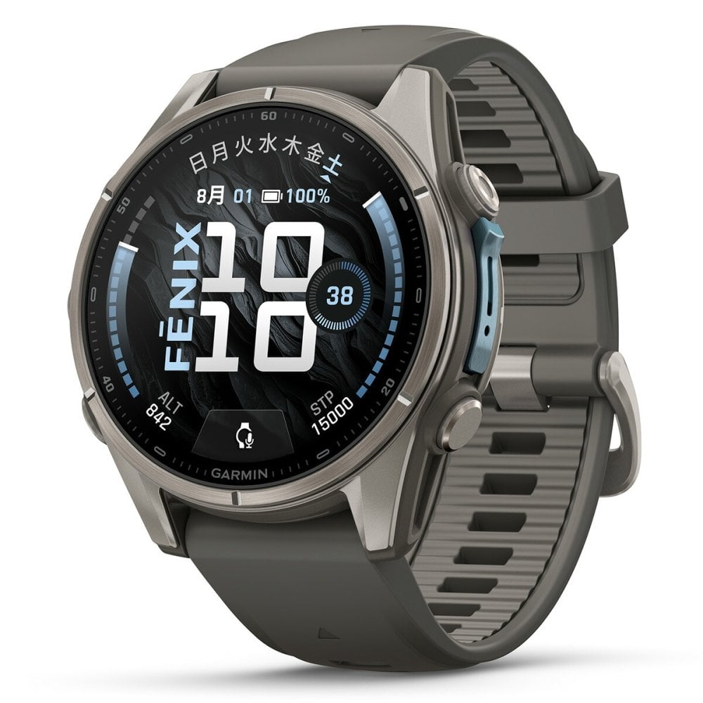 ガーミン GARMIN fenix 9 AMOLED 43mm フェニックス9 アモレッド 43mm GPS スマートウォッチ 010-04761-14 腕時計 Ti / Pebble Gray【2026 新作】