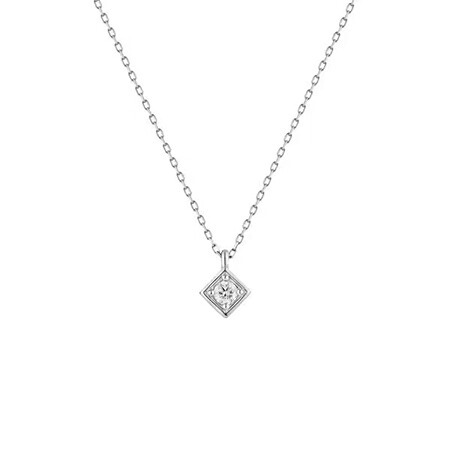 【無料ラッピング】  ヨンドシー 4℃ プラチナ ネックレス 一粒 ダイヤモンド ブランド 正規品 新品 ギフト プレゼント 人気 おすすめ 誕生日 記念日 クリスマス 送料無料