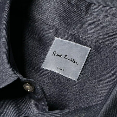 【無料ラッピング】 ポールスミス Paul Smith シャツ Cropped Logo ソリッド 半袖シャツ カジュアルシャツブランド 正規品 新品 ギフト プレゼント 人気 おすすめ 誕生日 記念日 クリスマス 送料無料 psm522389