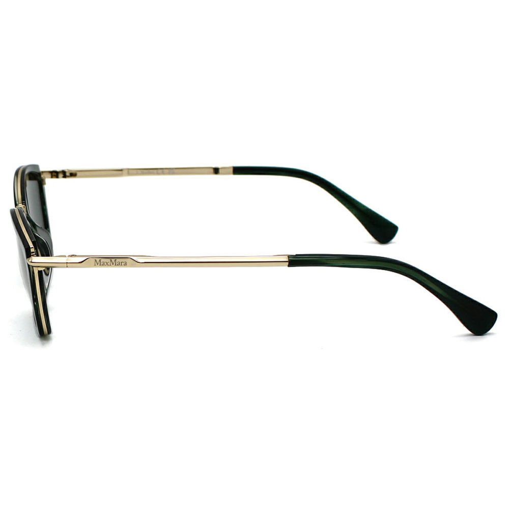 マックスマーラ Max Mara サングラス グローバルフィット UVカット アイウェア キャットアイ フォックス MM0162/S 96N 54 メンズ レディース ユニセックス グリーン（クリア）+グリーン 海外正規品