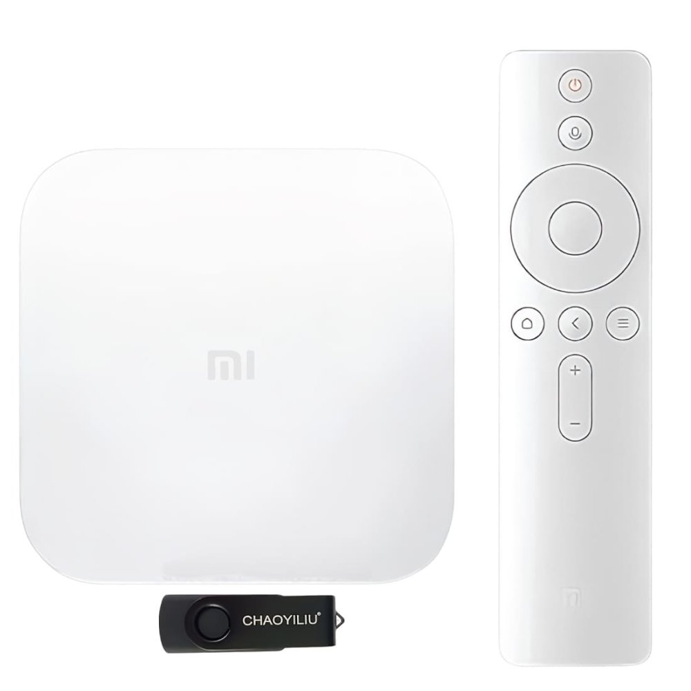 【当店限定USBメモリ付】Xiaomi Box 4S Pro 小米盒子4S Pro メディアプレーヤー MDZ-26-AA TVボックス 中国ドラマ・映画を大画面で 音声認識リモコン【中級者向け・設定サポートなし】