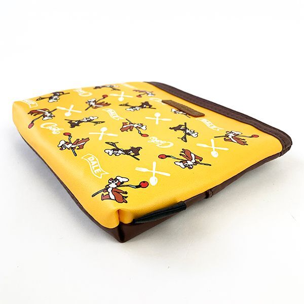 ディズニー チップ＆デール ティッシュポーチYE チップ＆デール ポーチ Disney グッズ イエロー  (MCOR)