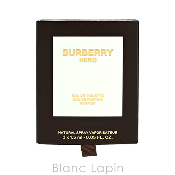 【ミニサイズセット】 バーバリー BURBERRY ヒーロー ディスカバリーセット ミニサイズセット 1.5ml x3