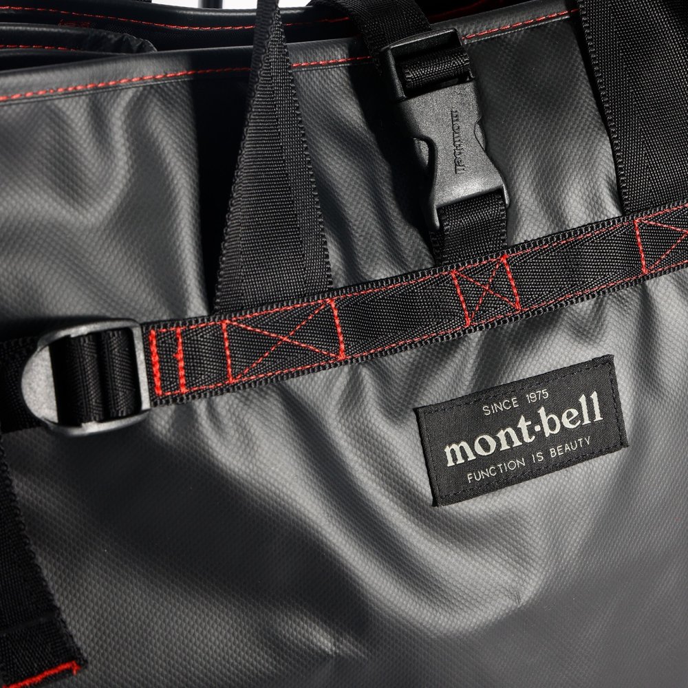 【ラッピング無料】mont-bell モンベル タフトート M・L 1123234 1123235 ブラック 28L 45L ギフト キャンプ アウトドア用 アウトドアグッズ