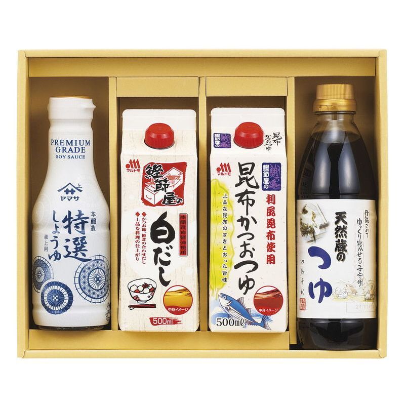 【ギフト対応無料】お歳暮 上品な旨味調味料詰合せ (JUH-25) ※送料無料(北海道・沖縄は除く)