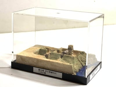 日本の城　練馬城・東京都練馬区　城コレ ケース付き  お城のジオラマ模型 プラモデル インテリア 雑貨 プレゼント 置物 お祝い おみやげ 和風 飾り リビング 玄関 オブジェ おしゃれ コレクション ミニチュア 小物【送料無料(一部地域除く)】