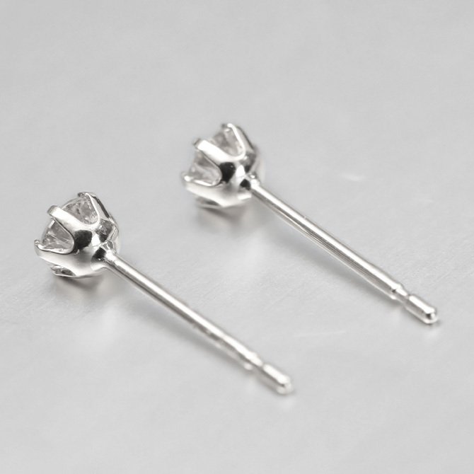 プラチナ ピアス レディース 白金 ダイヤモンド 一粒 0.2ct Pt900 片耳のみの購入可 誕生日 記念日 プレゼント 彼女 妻 サプライズ RME-TAC-20PD ギフト