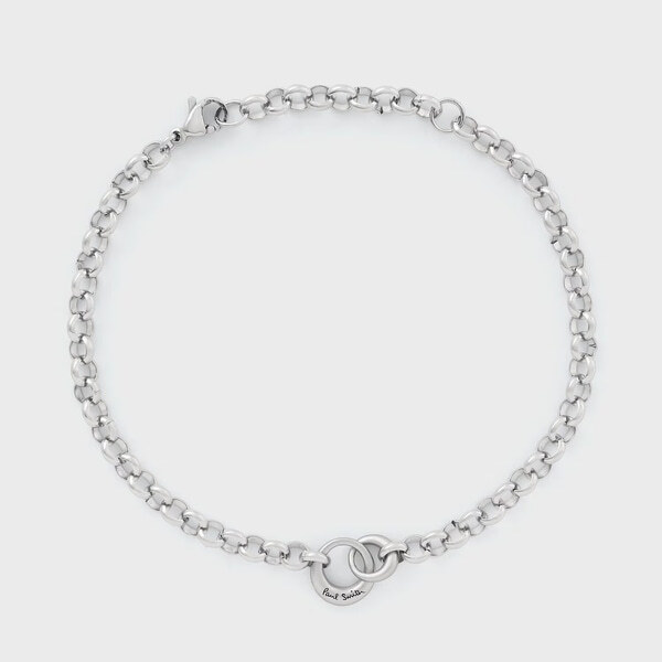 【無料ラッピング】 ポールスミス Paul Smith ブレスレット New Double Ring Motif シルバーブランド 正規品 新品 ギフト プレゼント 人気 おすすめ 誕生日 記念日 クリスマス 送料無料 psm522379