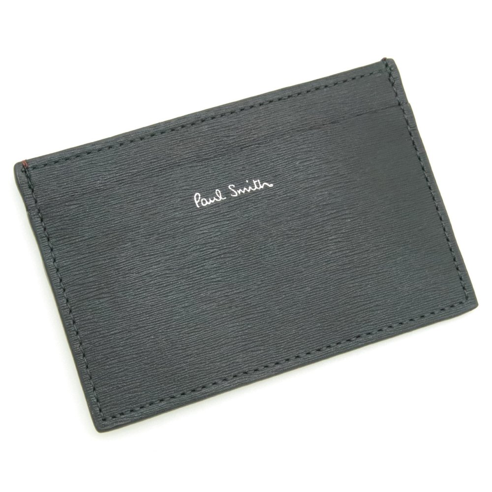 ポールスミス カードケース Paul Smith 名刺入れ カード入れ パスケース メンズ レザー ブラック ボルドー スカイブルー マルチカラー M1A-4768-WSTRGS 79 【ラッピング無料 誕生日 お祝い プレゼント ギフト 贈り物】 送料無料
