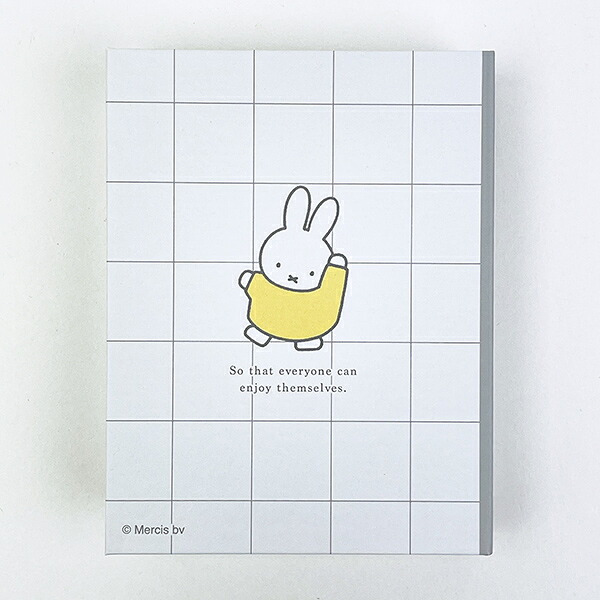 ミッフィー miffy ミニ ブック型ボックス (イエロー)