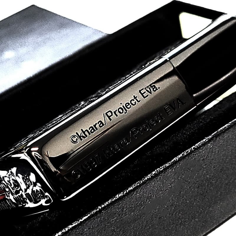 ZIPPO 新世紀エヴァンゲリオン 生命の樹 ジッポ ライター Tree of Life 限定 かっこいい マイクロレーザー彫刻 シリアルナンバー入り ブラック チタンコーティング アニメ おしゃれ メンズ レディース プレゼント ギフト