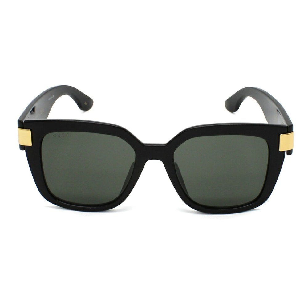 グッチ GUCCI サングラス アジアンフィット UVカット アイウェア ウェリントン GG1690SK-001 メンズ レディース ユニセックス ブラック+グレー 国内正規品