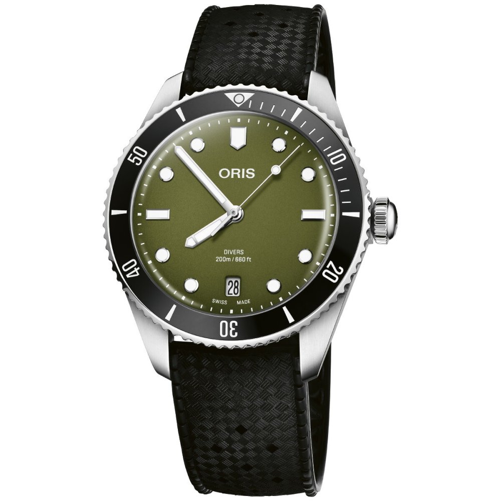 オリス ORIS ダイバーズ デイト DIVERS DATE 腕時計 メンズ 自動巻き ダイバーズウォッチ 01 733 7795 4057-Set【2026 新作】