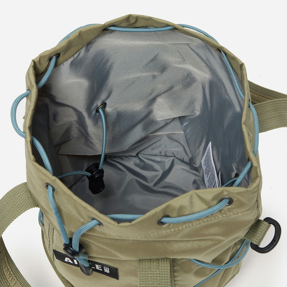 エーグル AIGLE ミニショルダーバッグ SEA 撥水 パッカブル 巾着バッグ 4L ショルダーバッグ ミニバッグ 2WAY デイリー 旅行 メンズ レディース ZNHBS06