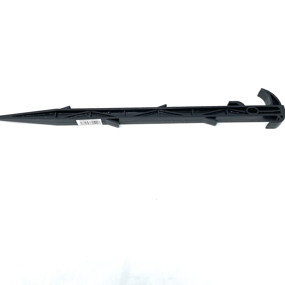 プラ杭 36cm 300本セット プラスチック杭 ネット テント 土留め ロープ固定 シート押さえ 留め具 固定具  畑 農業 家庭菜園 資材 農作業 園芸 ビニールハウス トンネルハウス 畦板波 被覆材