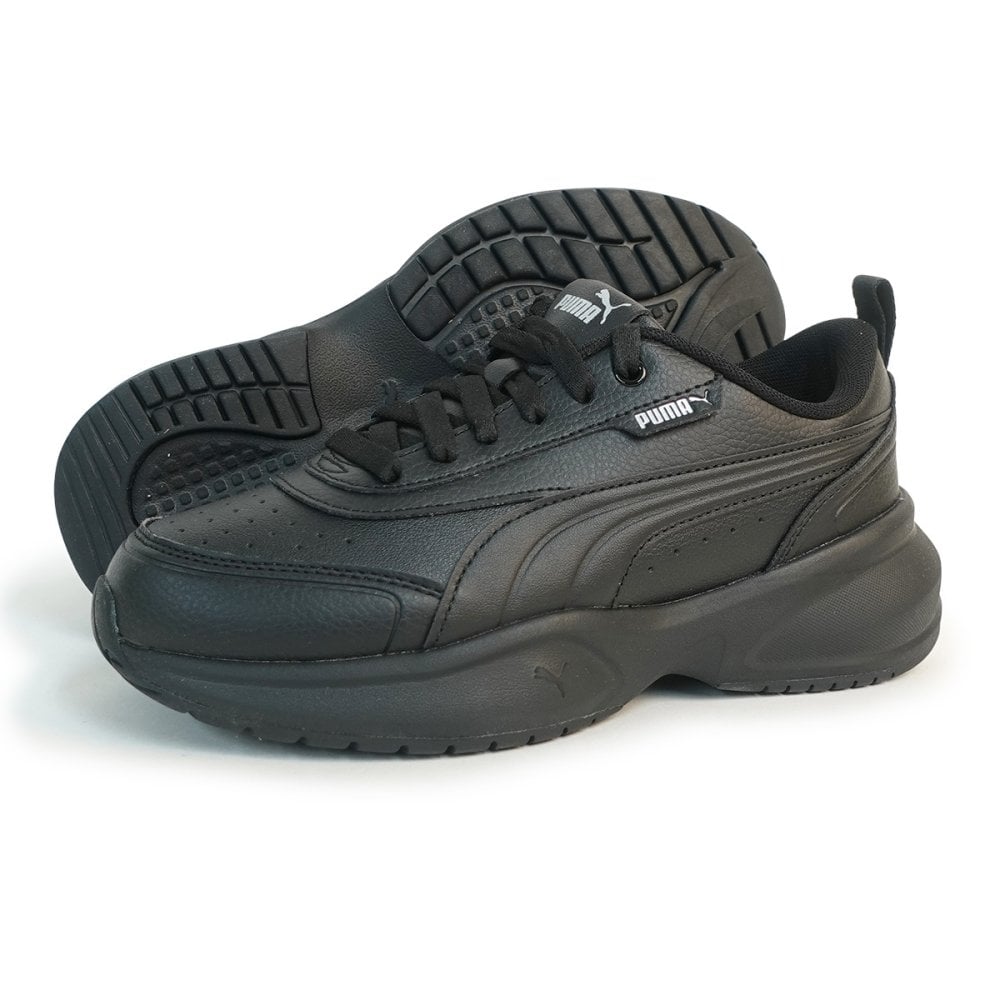 PUMA プーマ レディース スニーカー CILIA 2 MODE  厚底 シリア2モード 407285 01 プーマブラック/プーマシルバー