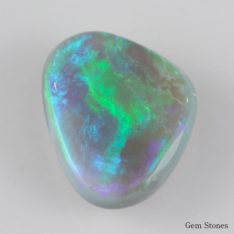 ブラックオパール 1.183ct ルース 裸石 宝石 イエロー グリーン レッド オレンジ ブラック オパール オーストラリア産  プレゼント 誕生石 10月 オリジナル ジュエリー コレクション