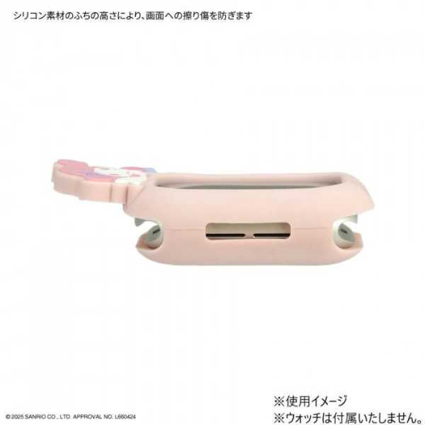 Apple Watch ケース 41mm 40mm 対応 サンリオ マイメロディ シリコン カバー アップルウォッチ 保護 傷防止 可愛い おしゃれ キャラクター ギフト プレゼント サンリオ正規ライセンス品