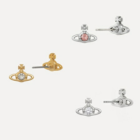 【無料ラッピング】 ヴィヴィアン ウエストウッド Vivienne Westwood ピアス Nano Solitaire オーブ ブランド 正規品 新品 ギフト プレゼント 人気 おすすめ 誕生日 記念日 クリスマス 送料無料 vwt522446
