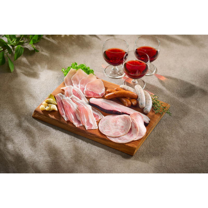 札幌バルナバハム 農家のベーコンバラエティセット (050S001C) [お中元][お歳暮] ※送料無料(北海道・沖縄・離島への配送不可)