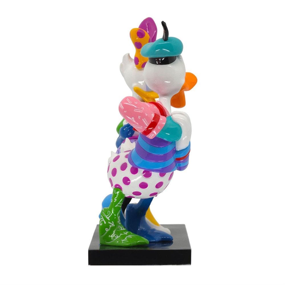ロメロ ブリット Romero Britto ディズニー バイ ブリット Disney by Britto デイジー＆ドナルド イン ラブ 置物 フィギュア 人形 6020360 ドナルドダック インテリア