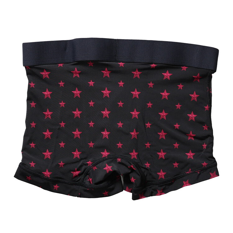 グレイブボールト：STAR STUDS ボクサーパンツ (ブラック)[ボクサーパンツ/ 男性下着/ メンズインナー/人気ブランド/おすすめギフト/誕生日プレゼント/メンズファッション]