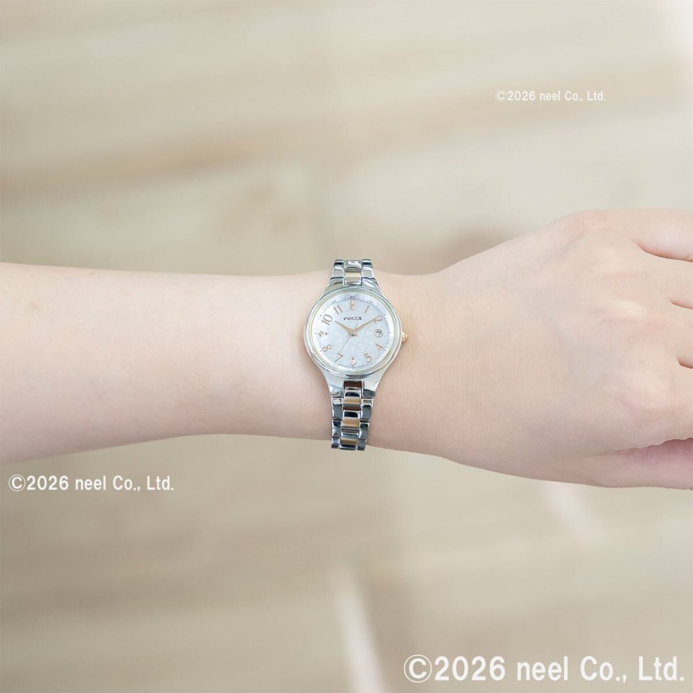 シチズン ウィッカ CITIZEN wicca ソーラーテック 電波時計 限定モデル 腕時計 レディース KS1-830-21 ホリデーパーティー【2026 新作】