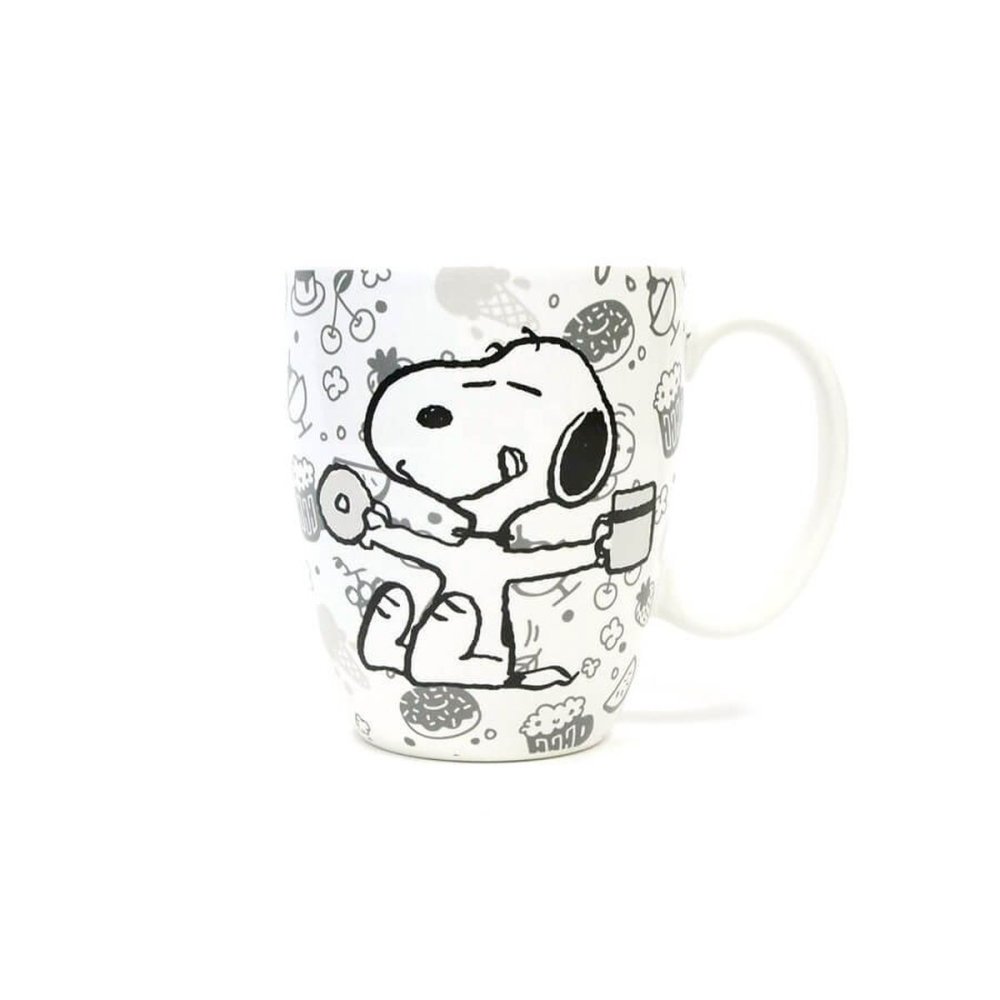 スヌーピー マグカップ コーヒーとドーナツ 10.5cm | キャラクター 雑貨 グッズ アート デザイン 正規輸入品