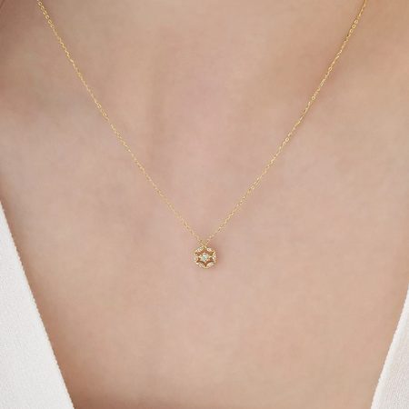 【無料ラッピング】 ヨンドシー 4℃ ネックレス K10イエローゴールド 2025 Holiday Collection ダイヤモンド レディースブランド 正規品 新品 ギフト プレゼント 人気 おすすめ 誕生日 記念日 クリスマス 送料無料