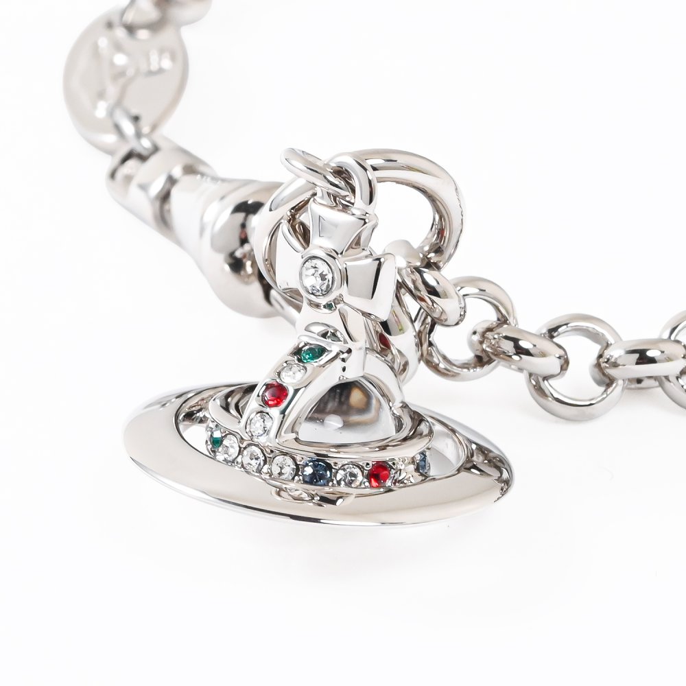ヴィヴィアンウエストウッド Vivienne Westwood ブレスレット バングル NEW PETITE ORB レディース シルバー 6102005702P019 CN ジュエリー 送別会 誕生日 結婚祝い 結婚式 彼氏 息子 夫 男性 高級 父の日 母の日【スペシャルラッピング660円(別売り)】 即日発送 彼氏 財布 バレンタイン