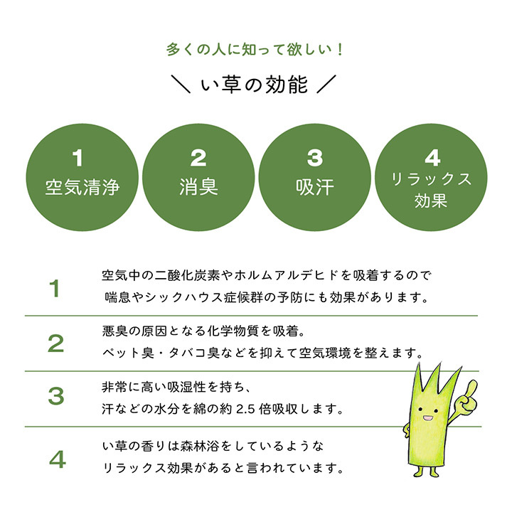 い草 置き畳 ユニット畳 システム畳 無地 シンプル ナチュラル 消臭 縁無し お手入れ簡単 裏面滑り止め 収納便利 約70×70×1.5cm 単品