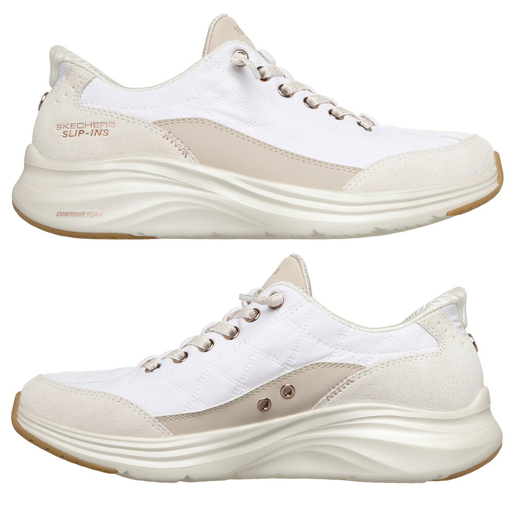 スケッチャーズ スリップインズ レディース スリッポン スニーカー マーサ・スチュワート コンター フォーム ノーマル幅 SKECHERS Slip-ins 150645 Parade限定商品