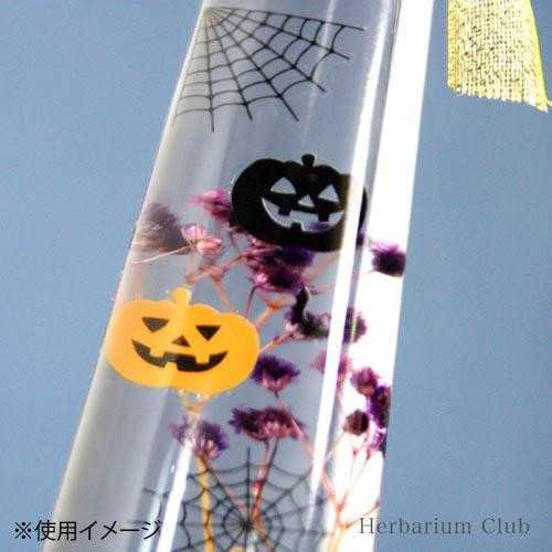 ハーバリウム シール ハロウィン 両面印刷 透明フィルム用 ハーバリウムクラブ 転写シール オイル対応 浮遊感 デコレーション ハンドメイド 手作り 雑貨 材料 資材