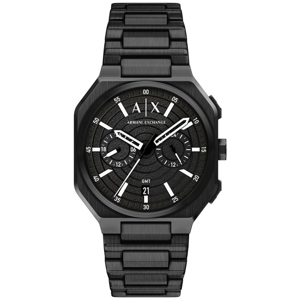 A|X アルマーニ エクスチェンジ ARMANI EXCHANGE 腕時計 メンズ デュアルタイム BASS ステンレス AX1478【2026 新作】