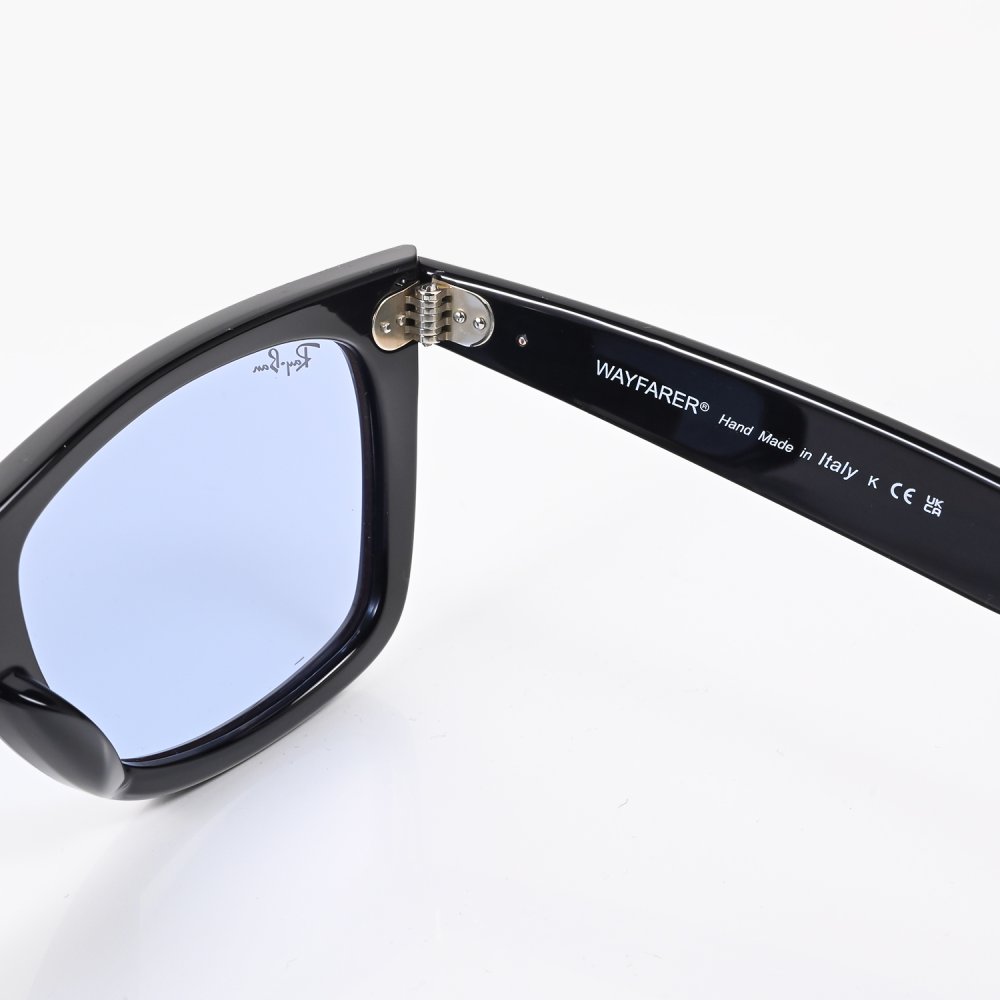 レイバン Ray-Ban サングラス オリジナル ウェイファーラー 52サイズ ローブリッジフィット アジアンフィット ウェリントン スクエア型 男女兼用 メンズ レディース ブルーグレー RB2140F 901 64 52 150 1N 【スペシャルラッピング660円(別売り)】送別会 誕生日 お中元 結婚祝い 結婚式 高級 父の日 母の日 ホワイトデー