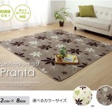 ラグ カーペット 3畳 洗える 抗菌 防臭 無地 『WSプランタ』 約200×250cm （ホット 対応）