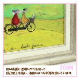 Sam Toft サムトフト アートフレーム アヒル送迎サービス st-05836 絵画 ギフト アート おしゃれ 北欧 インテリア お部屋