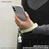 ハンギョドン ハンドストラップ 3Dマスコット付き スマホ 携帯 ストラップ 落下防止 キャラクター グッズ 雑貨 キーホルダー ストラップホール カラビナ付き かわいい おしゃれ プレゼント ギフト サンリオ正規ライセンス品