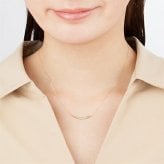 【無料ラッピング】  ヨンドシー 4℃ EAU DOUCE4℃【5月誕生石】K10 イエローゴールド ネックレス エメラルド ダイヤモンド レディース ブランド 正規品 新品 ギフト プレゼント 人気 おすすめ 誕生日 記念日 クリスマス 送料無料