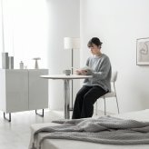 ダイニング家具 カフェテーブル 丸テーブル ダイニングテーブル 円形 ラウンド 丸型 円卓 食卓 ワークデスク 机 仕事 作業 PC コーヒー 食事 店舗 幅70 一人暮らし ワンルーム 小さめ 省スペース コンパクト