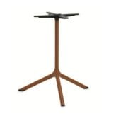 テーブルベイス 脚のみ 天板別売 ガーデンテーブル 屋外 直径79cm 高さ73cm スチール パウダーコート トライプ マキシ エスキャブ S・CAB イタリア ドーブグレー アンスラサイト グリーンオリーブ テラコッタ 店舗 業務用 デザイナーズ
