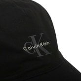 カルバンクライン CALVIN KLEIN MONOLOGO PRINTED BASEBALL CAP ベースボールキャップ lv04g5032g-ub1 メンズ BLACK 帽子