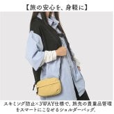 セキュリティポーチ スキミング防止 通販 パスポートケース ショルダーバッグ 多機能ショルダー 男女兼用バッグ ショルダー バッグ ウエストポーチ ポーチ 3way 斜めがけバッグ 旅行グッズ 軽い 軽量 パスポート 旅行 レジャー シンプル おしゃれ