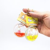 ミッフィー miffy ぷかぷかキーホルダー オレンジ