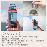 名入れ ボトル 水筒 ウォーターボトル 名入れギフト 名入れプレゼント 誕生日 卒団記念 名入れ 常温ボトル トライタン製 500ml mlte EDGE BOTTLE UV 送料無料