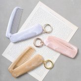 新作入荷 ヘアコーム ヘアブラシ ブラシ 折りたたみ コーム 櫛 クシ 静電気除去グッズ 静電気 帯電 静電気グッズ 髪 髪型 広がり 折りたためる コンパクト 薄い 美髪コーム メンズ レディース 美容 ヘアケア さらさら マッサージ 男性 女性 贈り物 お配りギフト