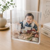 百日祝い ガラスブロック お食い初め 赤ちゃん 銀婚式 感謝 オリジナル 家族 金婚式 結婚記念日 名入れ リビング 記念 敬老の日 記念日 写真 フォトギフト ギフト 名入れギフト フォトキューブ 写真プレート おしゃれ 三世代 親孝行 贈り物 両親 フォトブロック オーダーメイド サプライズ 記念写真 フォトフレーム 母の日 写真入り 記念品 父の日 孫 プレゼント 置き物 誕生日【c01】