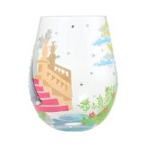ディズニーロリータ Disney Lolita ロリータ LOLITA ステムレスグラス IF THE SHOE FITS シンデレラ グラス ワイングラス 食器 コップ 6016994 イフ ザ シュー フィッツ インテリア