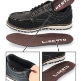 スニーカー ブーツ メンズ 防水 LiBERTO EDWIN リベルト エドウィン L60654 L60646 カジュアル 防滑 滑りにくい ブラック ブラウン ネイビー 通勤 通学 靴 シューズ